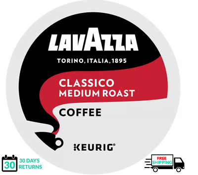Lavazza Classico Coffee Keurig K-cups YOU PICK THE SIZE - Medium Roast
