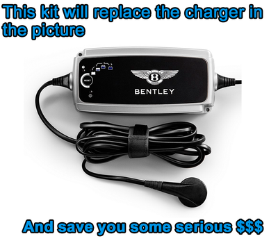 Bentley Battery Charger Custom Magnetic Adapter Gt Flying