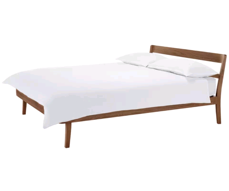 Habitat Tatsuma Double Size Bed Frame Walnut in Harrow, London Gumtree