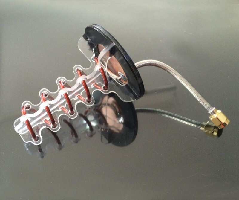 WYFPV 5.8G 16DBi RHCP Direktionale Spirale Feder Helical FPV Antenne 11cm RP-SMA / SMA