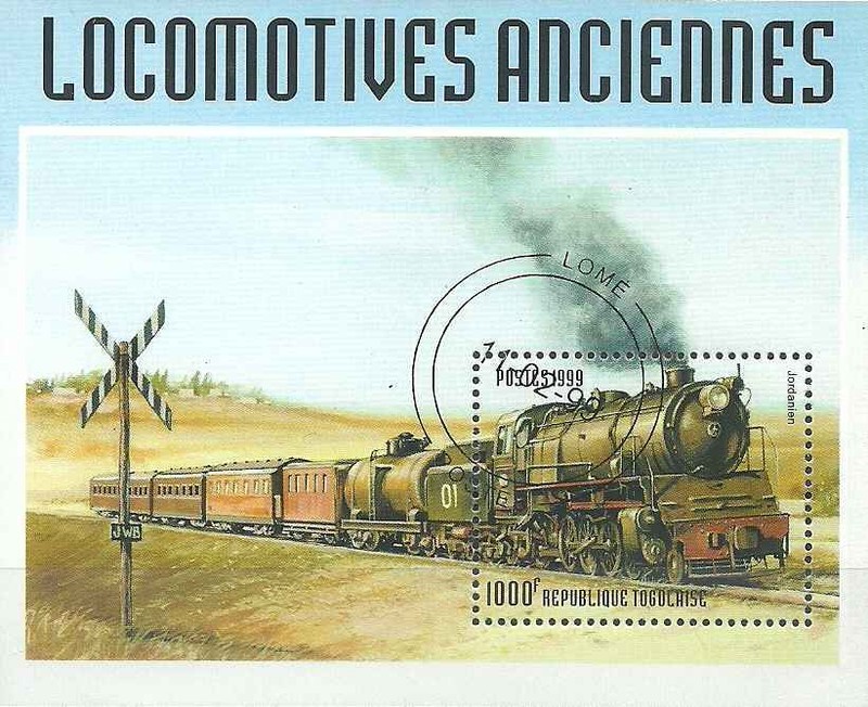 Timbre Trains Togo Bf328a O (37371)