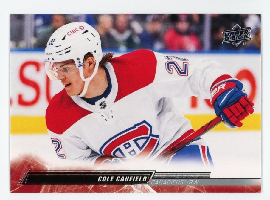 UPPER DECK NHLカード SERIES 1 COLE CAUFIELD CANADIENS #201 送料無料 中古 IT1 Amazon.com: 2021-22 Upper Deck NHL Star Rookies Box Set #1