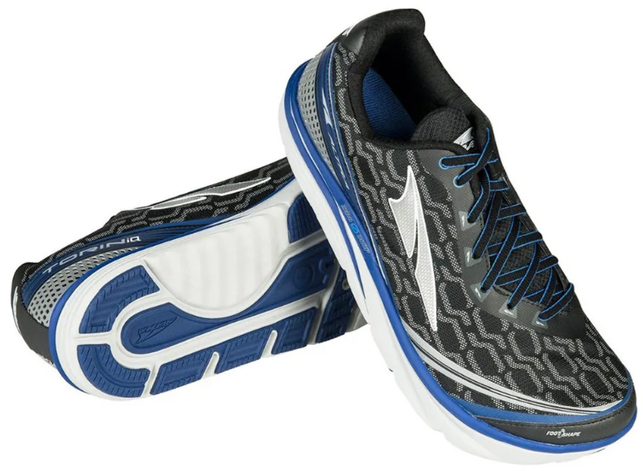 NEW! ALTRA Men's Torin IQ Road Running Athletic Shoes, Size 10.0 Med, Black Blue