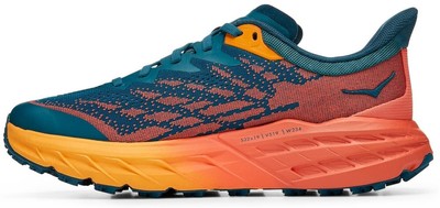 

Женские кроссовки HOKA Speedgoat 5, синий/коралловый, 11 B Medium США, Blue/coral