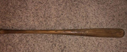 Rare Vintage Circa 1928 Shanty Hogan New York Giants Game Used LVS Bat