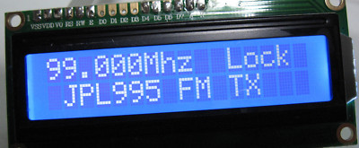 FM EXCITER PLL TRANSMITTER 6 WATT 88 - 107.9  Mhz WITH MB1501 BROADCAST NEW