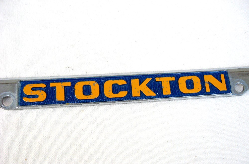 Stockton Chase Chevrolet GEO License Plate Frame - Corvette Camaro Impala SS Z06