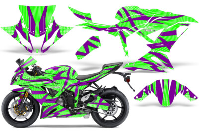Street Bike Graphic Stickers Decal For Kawasaki Ninja ZX6R