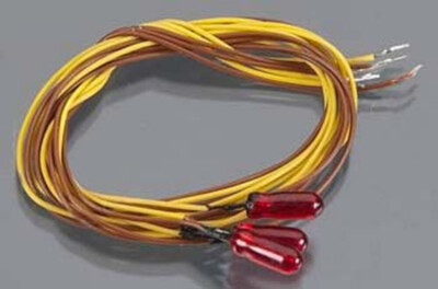 Model Power 1.5V Grain-O-Rice Bulbs, 2.2mm pkg(3) Red 153