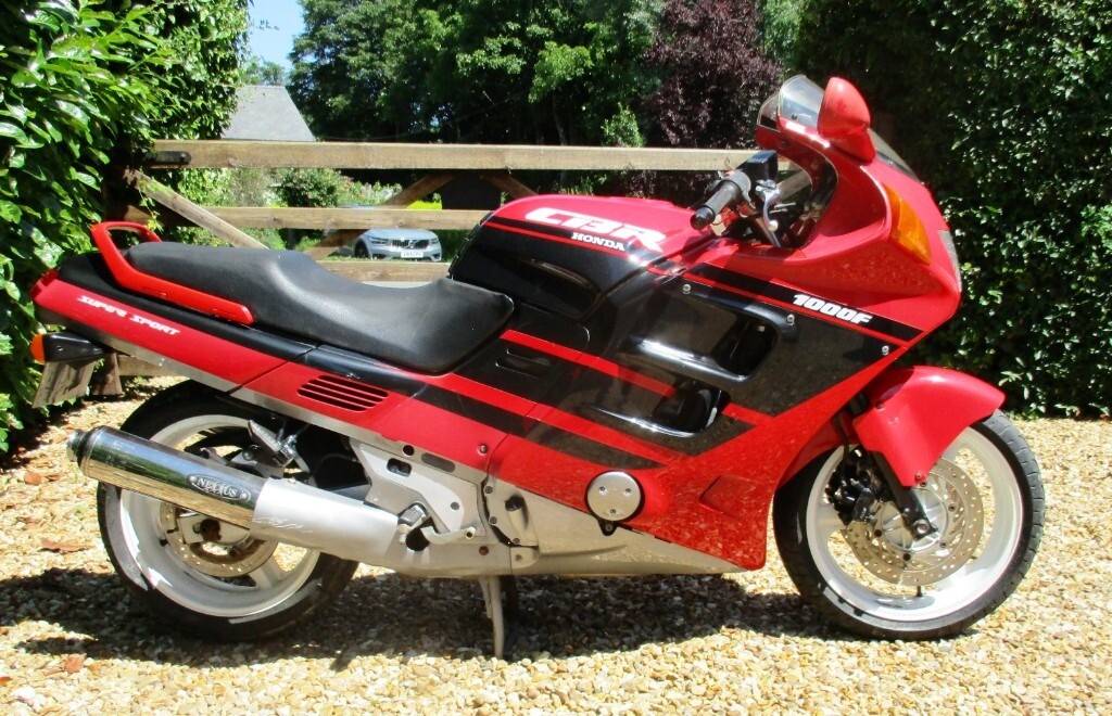 Honda cbr1000f разгон