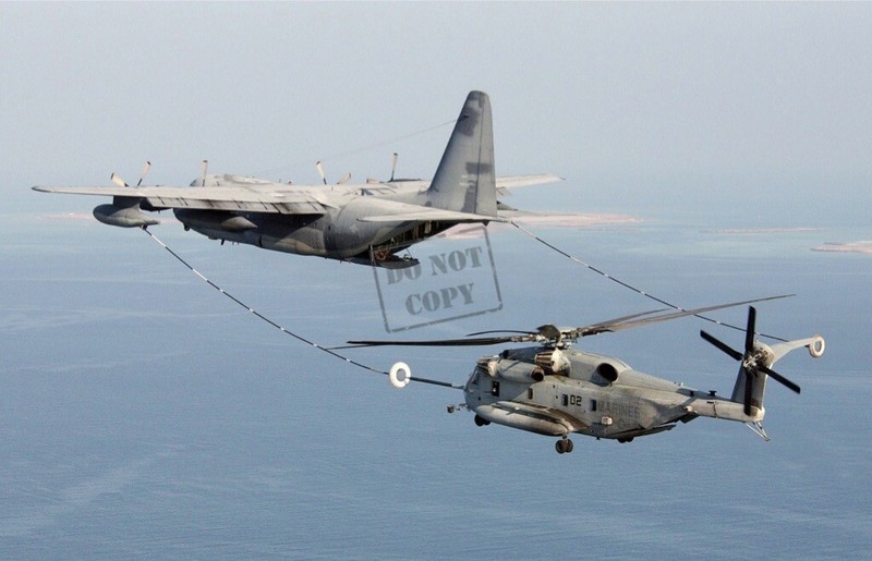 US Marine Corps (USMC) CH-53 Super Stallion helicopter 8X12 PHOTOGRAPH