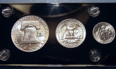 1948 MINT SILVER SET of U.S. COINS CHOICE to GEM BRILLIANT UNCIRCULATED LUSTROUS