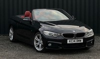 2014 [14] BMW 420D 4SERIES 2.0 DIESEL CONERTIBLE M SPORT 2DR AUTO BLACK ULEZ