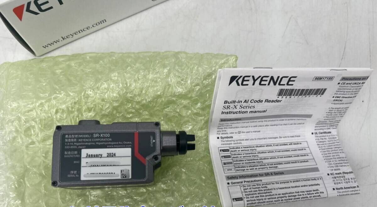 Keyence SR-X100 Barcode Reader New from Japan | eBay