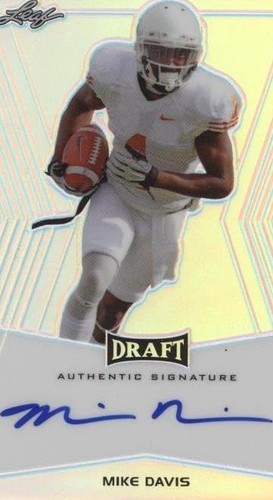 2014 Leaf Metal Draft Mike Davis #BA-MD1