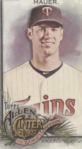 2022 Topps Allen & Ginter - Joe Mauer #163