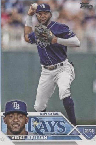 2023 Topps Series 2 - Vidal Brujan #613