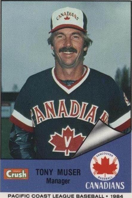 1984 Cramer Pacific Coast League - Tony Muser #27