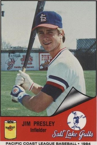 1984 Cramer Pacific Coast League - Jim Presley #184