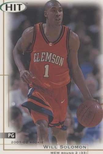 2001-02 SAGE Hit - Will Solomon #27