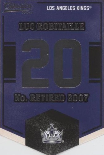 2012-13 Panini Classics Signatures - Luc Robitaille #EN37