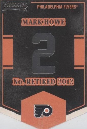 2012-13 Panini Classics Signatures - Mark Howe #EN59