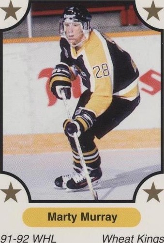 1991-92 7th Inning Sketch WHL - Marty Murray #206