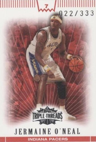 2007-08 Topps Triple Threads - Jermaine O'Neal #77