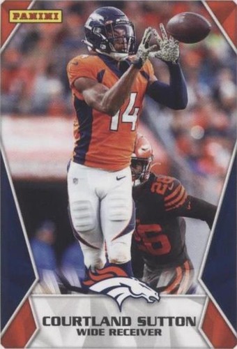 2020 Panini NFL Sticker & Card Collection Courtland Sutton #33