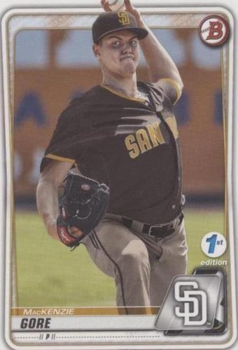 2020 Bowman 1st Edition - MacKenzie Gore #BFE-74