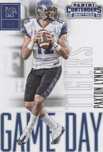 2016 Panini Contenders Draft Picks Paxton Lynch #16