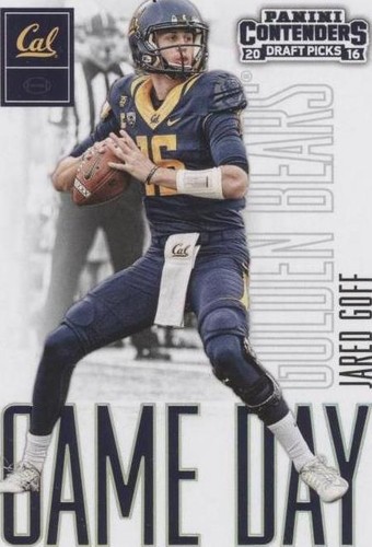 2016 Panini Contenders Draft Picks Jared Goff #2