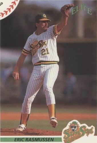 1990 Elite Senior Professional Baseball Association - Eric Rasmussen #76