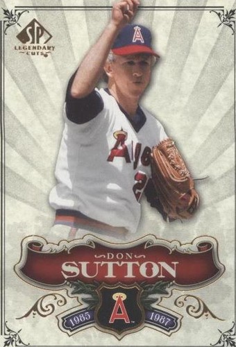 2006 SP Legendary Cuts - Don Sutton #40