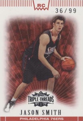 2007-08 Topps Triple Threads - Jason Smith #128
