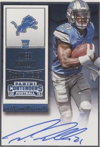 2015 Panini Contenders Ameer Abdullah #202