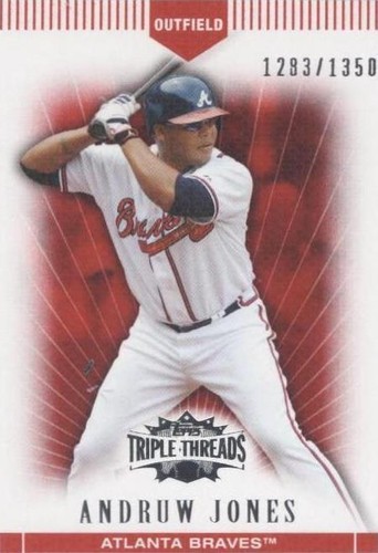 2007 Topps Triple Threads - Andruw Jones #41