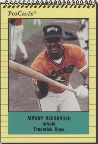 1991 ProCards Minor League - Manny Alexander #2369