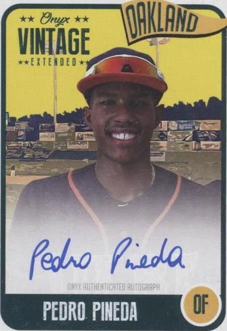 2020 Onyx Vintage Extended - Pedro Pineda #EAPP