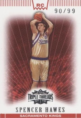 2007-08 Topps Triple Threads - Spencer Hawes #146