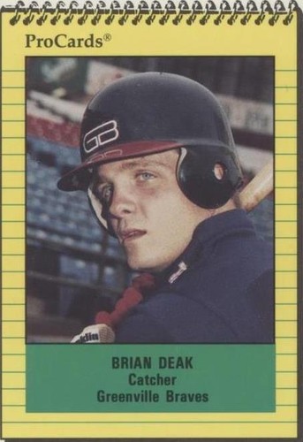 1991 ProCards Minor League - Brian Deak #3006