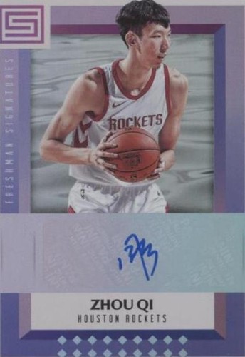 2017-18 Panini Status - Zhou Qi #FS-ZQV