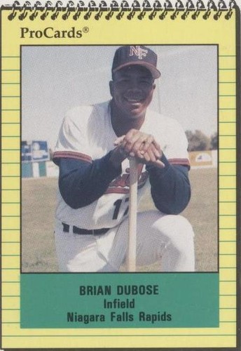 1991 ProCards Minor League - Brian Dubose #3640