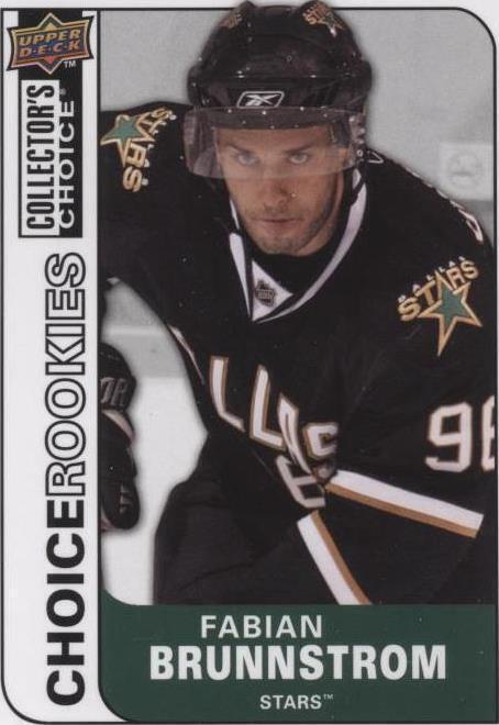 2008-09 Upper Deck Collector's Choice - Fabian Brunnstrom #207