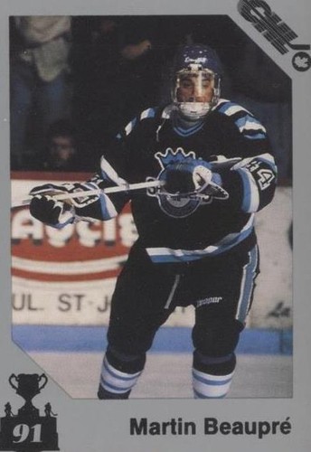 1990-91 7th Inning Sketch CHL Memorial Cup - Martin Beaupre #44