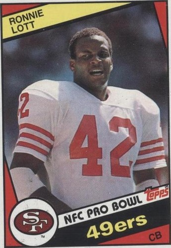 1984 Topps Ronnie Lott #357