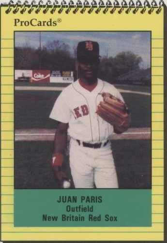 1991 ProCards Minor League - Juan Paris #366