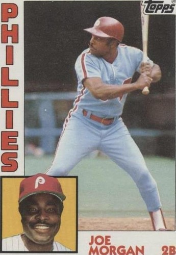 1984 Topps Tiffany Joe Morgan #210 - PSA Mint 9 - 2xWS Champ