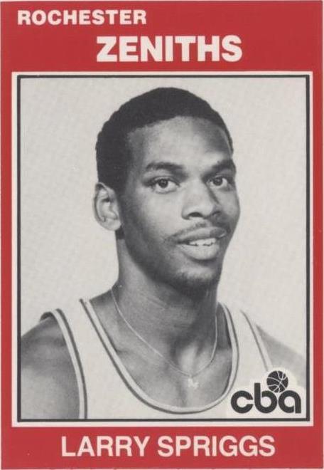 1981-82 TCMA CBA - Larry Spriggs #36