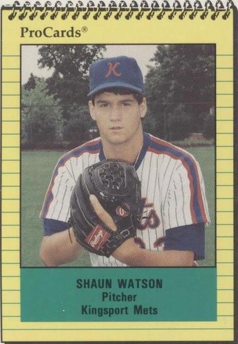 1991 ProCards Minor League - Shaun Watson #3814